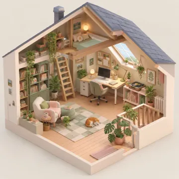 Isometric room