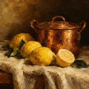 Oil still life