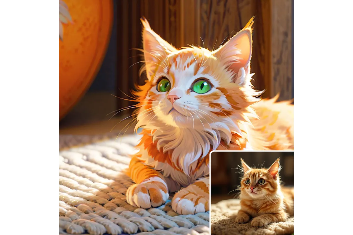 Convert object photo to anime